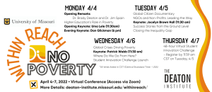 Within Reach-No Poverty Conference Agenda